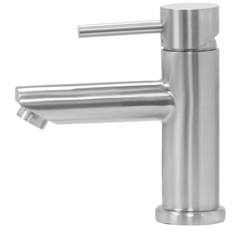 Lågt pris Tvättställsblandare Strand Stainless Haga HA-2001L Rostfri
