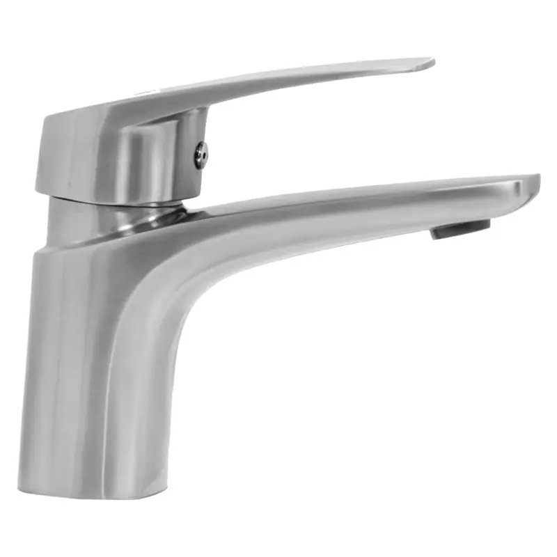 Erbjudande Tvättställsblandare Strand Stainless Titan TI-2001 Rostfri