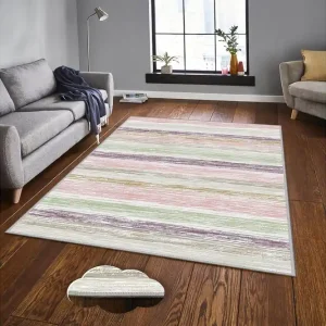Snabb leverans Homefesto Matta 80x200 cm Multifärgad - Textil & mattor