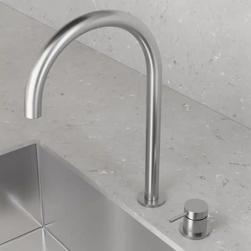 Köksblandare Scandtap Harmonized K2 Rostfritt Stål I lager