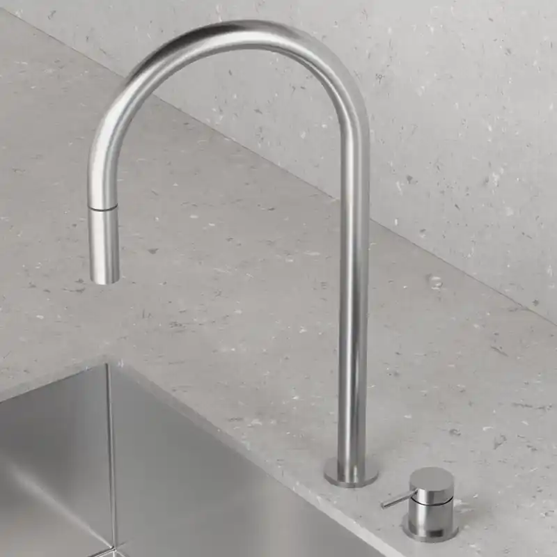 Köksblandare Scandtap Harmonized K2P med Utdragbar Pip risnedsättning