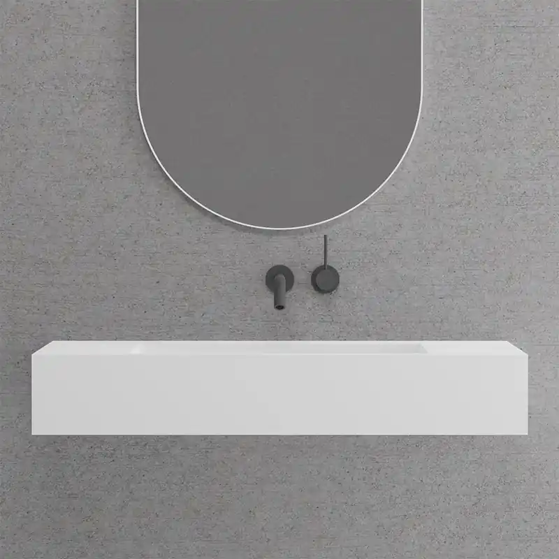 Tvättställ Scandtap Solid SW2 Solid Surface 800 mm Erbjudandepris
