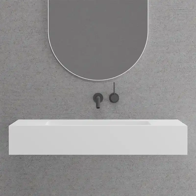Tvättställ Scandtap Solid SW4 Solid Surface 800 mm Fynd