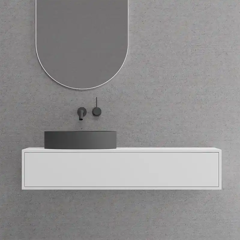 Snabb leverans Tvättställsskåp Scandtap Solid S1000 Solid Surface 1000 mm