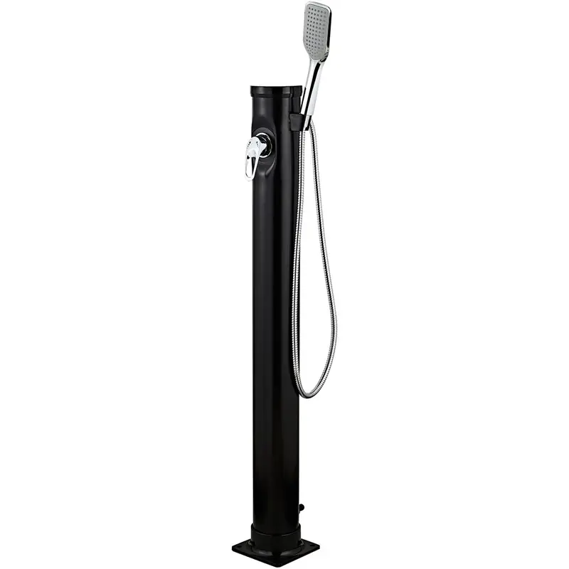 Utedusch Demerx Sunny 10 Light Soluppvärmd Svart Erbjudandepris