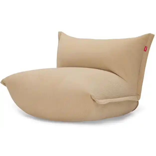 The BonBaron Slim Cord Recycled Loungestol, Beige Säker betalning