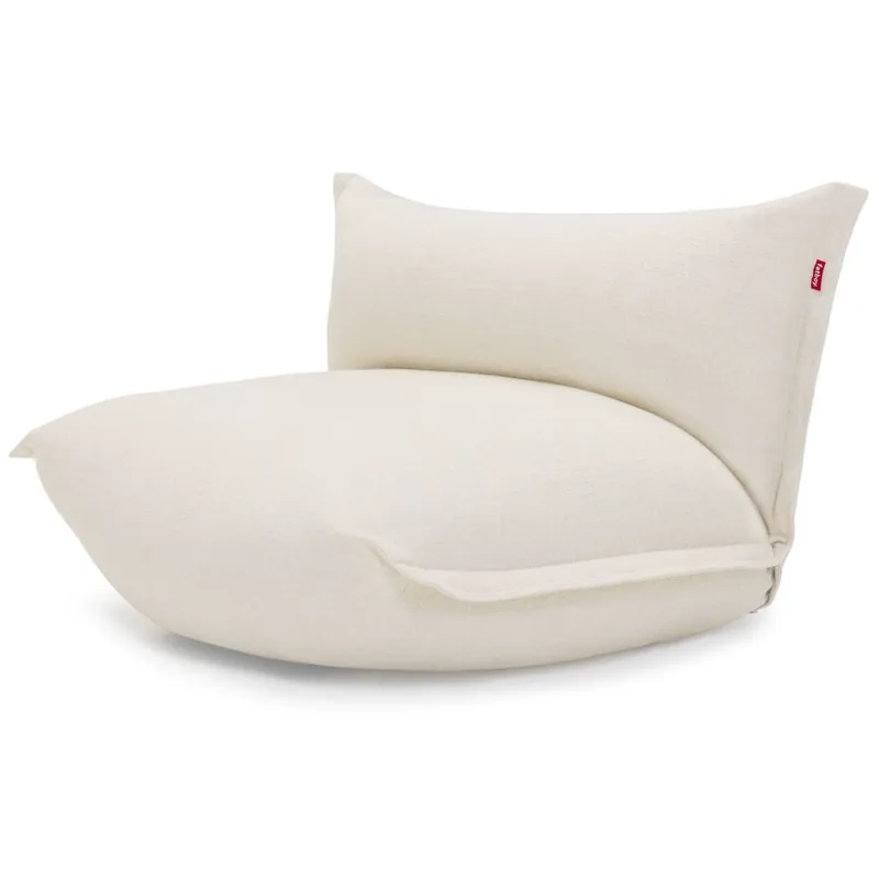 The BonBaron Slim Boucle Loungestol, Creme Populär
