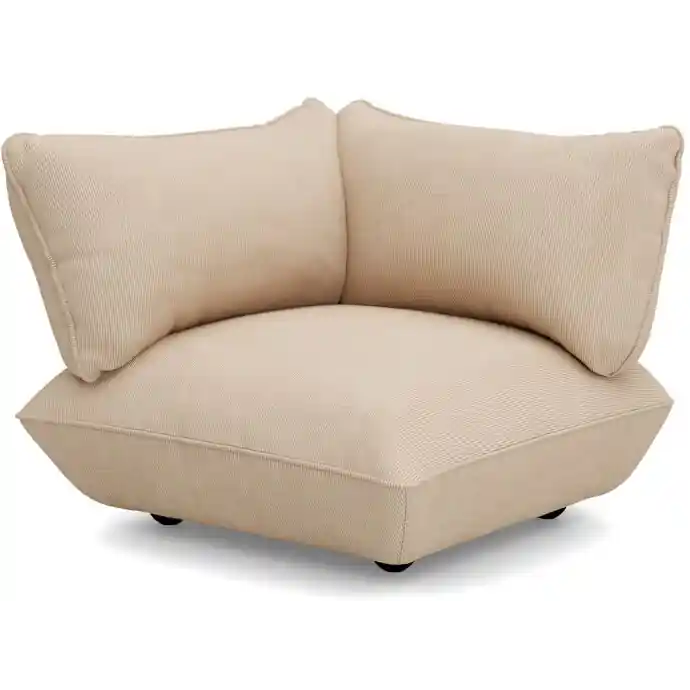 Fynd Sumo Left Cord Recycled Hörndel, Beige