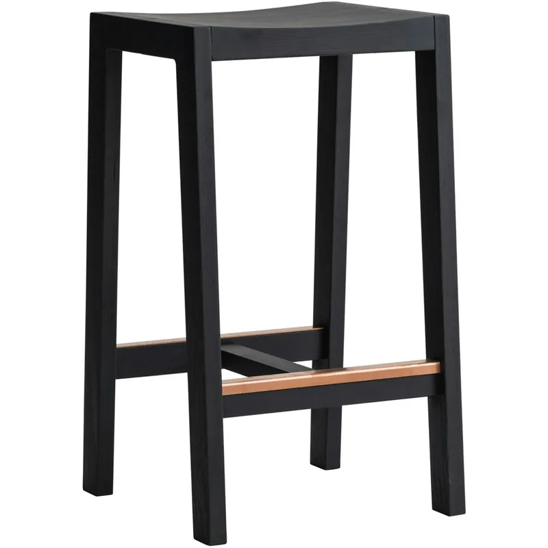 016 Maasto Barstol 65 cm, Svart Billigare