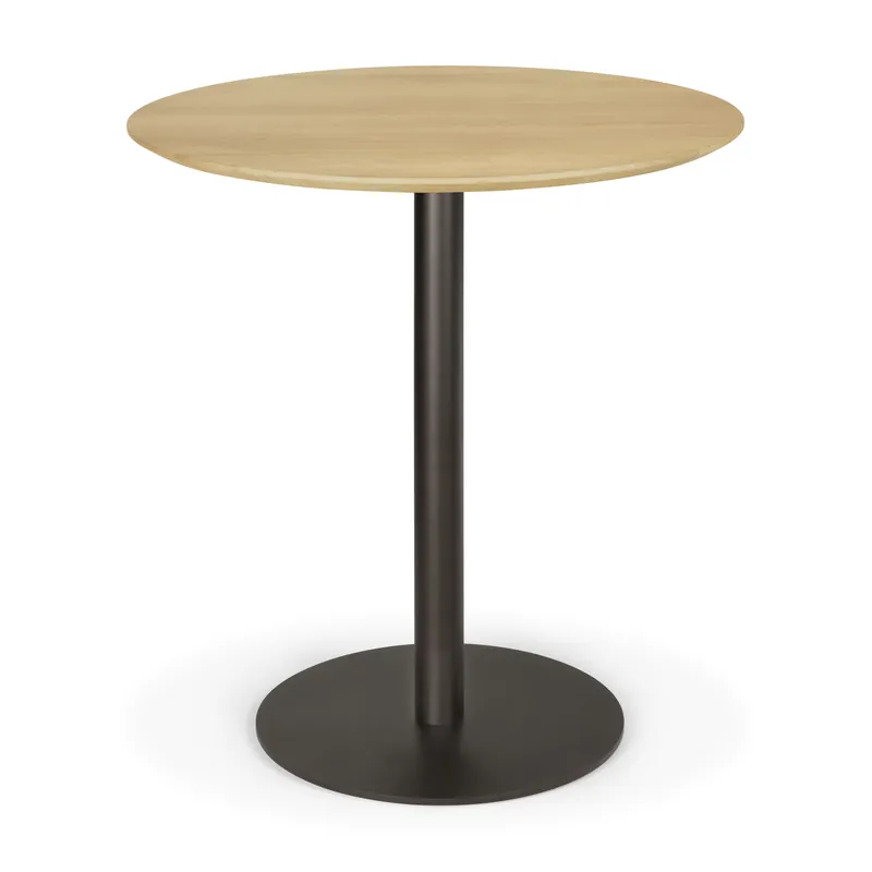 Blend Bord Ø70 cm, Mörk Brons / Ek Trygg betalning