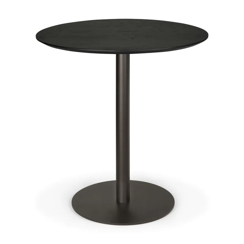Blend Bord Ø70 cm, Mörk Brons / Svart Ek Kampanjpris