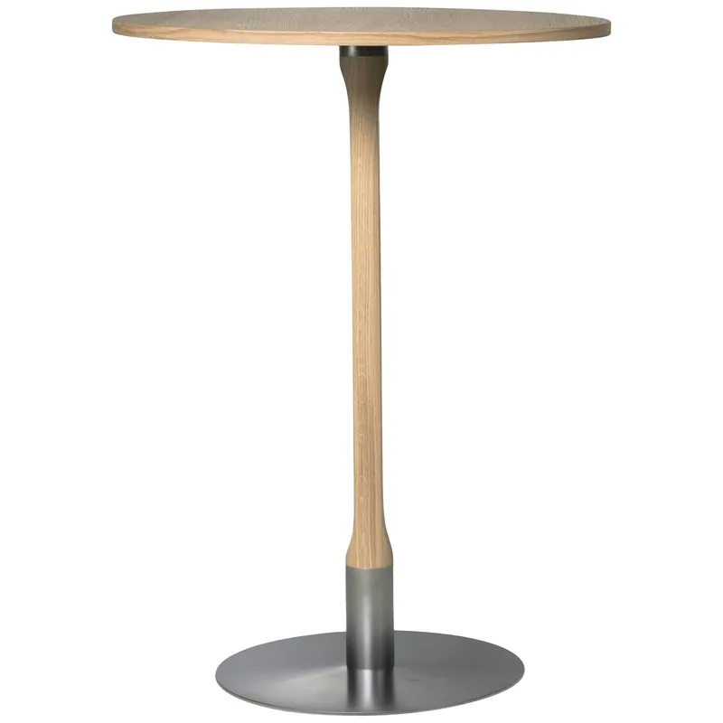 Begränsad tid Rod Barbord Vitpigmenterad Ek, Ø70 cm