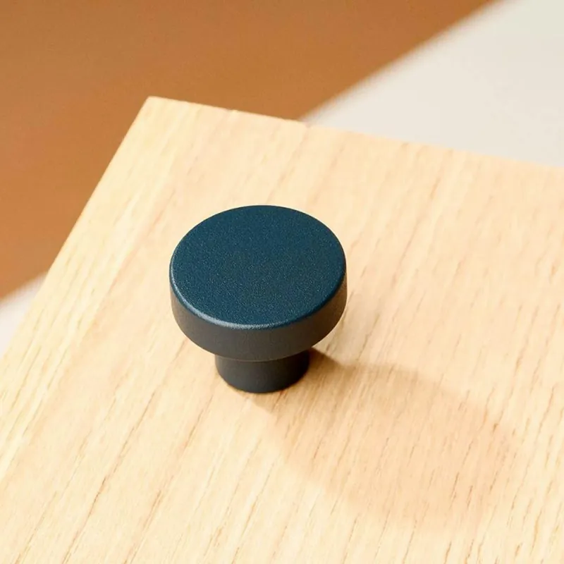 Circular Knopp, Deep Blue Snabb leverans