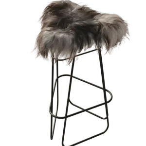 Iceland Barpall 82 cm, Svart / Wild Grey Erbjudandepris