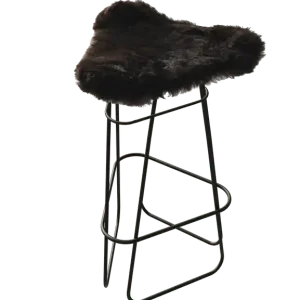 Iceland Barpall 82 cm, Svart / Shorn Black Extra rabatt