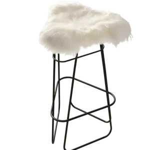 Trygg betalning Iceland Barpall 82 cm, Svart / Wild White