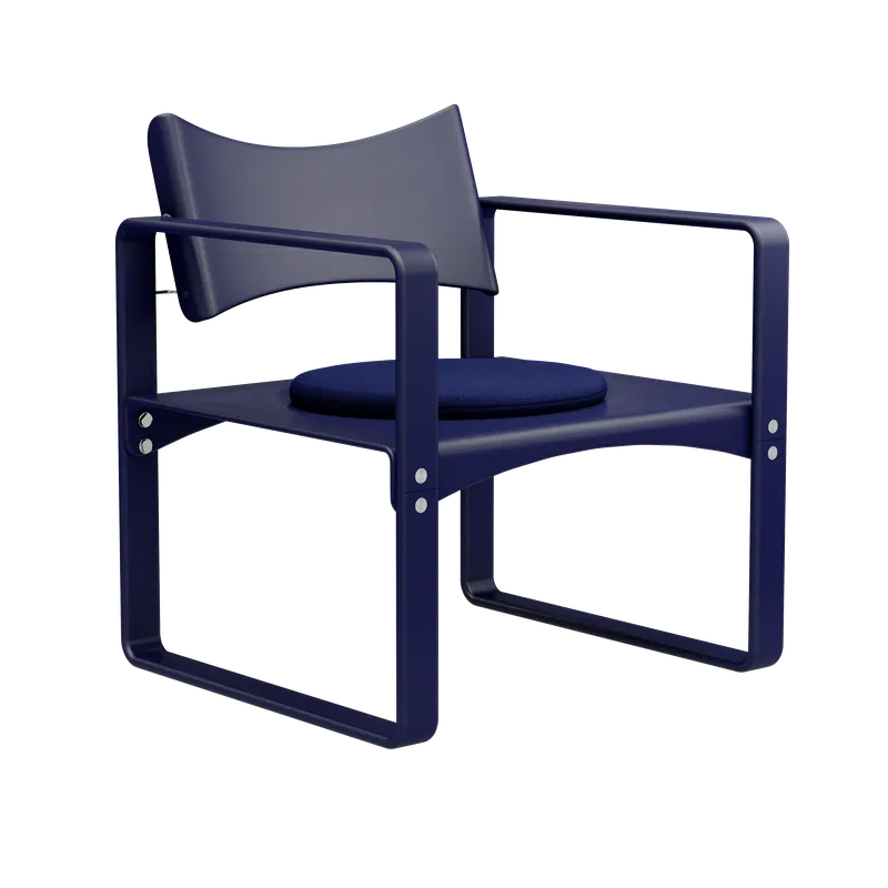 Series 270 F Fåtölj, Klein Blue Trygg betalning