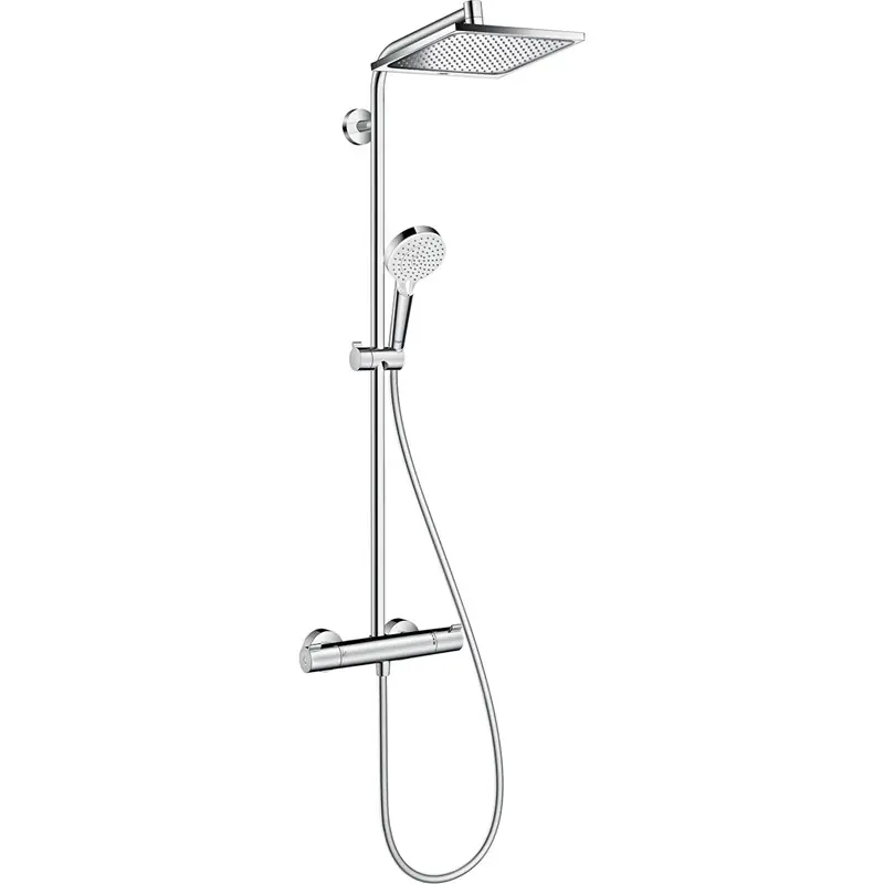 Takduschset Hansgrohe Crometta E Showerpipe 240 1jet EcoSmart 150 cc Krom Nedsatt pris