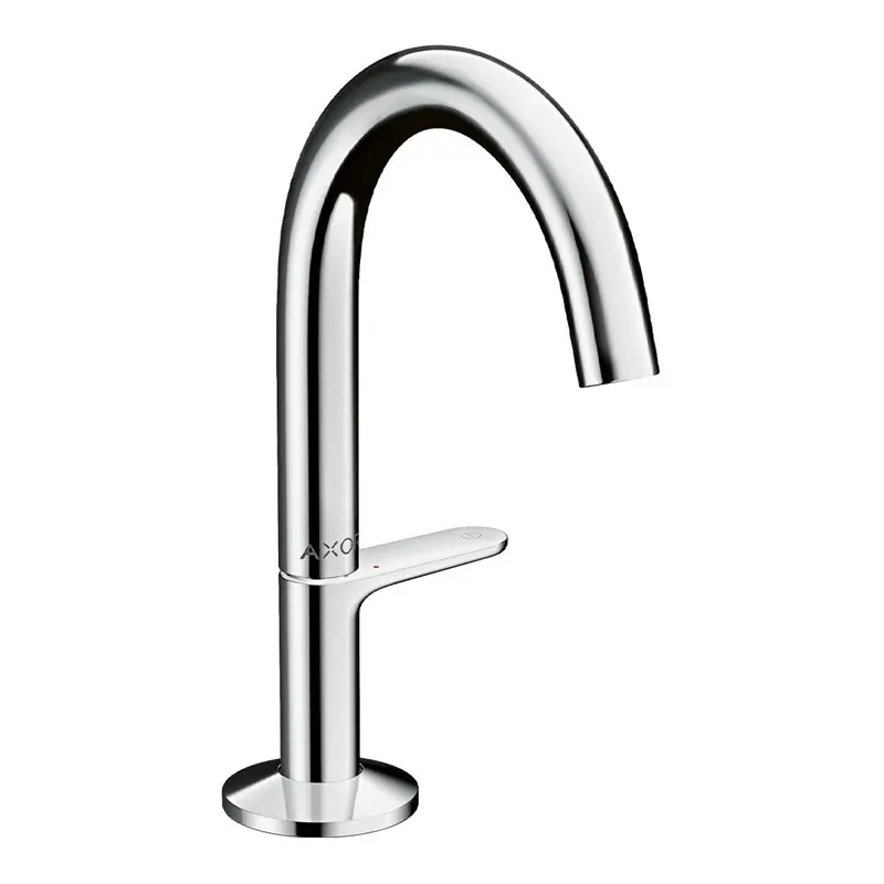 Snabb frakt Tvättställsblandare Axor One Select 140 med Push-open Krom