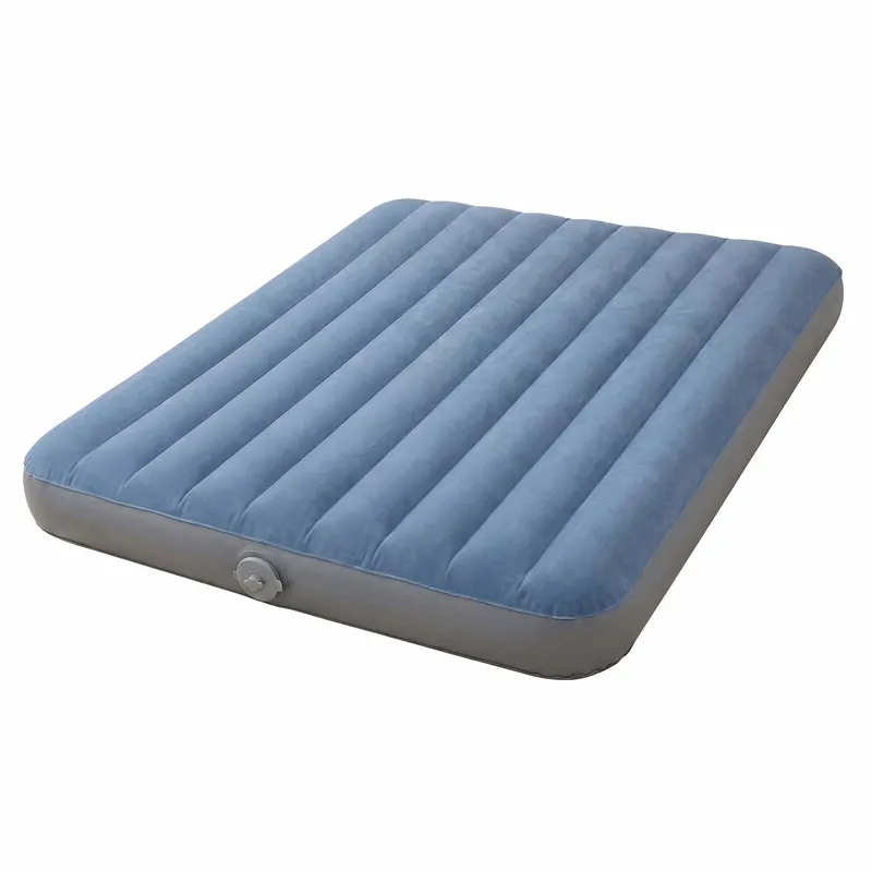Dubbel luftmadrass med inbyggd pump – 203x152x25 cm Utförsäljning