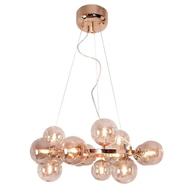 Taklampa By Rydéns Splendor Ø58 cm Amber G9 Rabatter