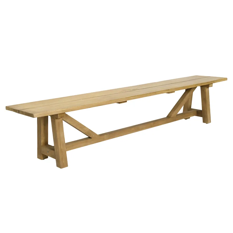 George Bänk 220 cm, Teak Kampanjpris