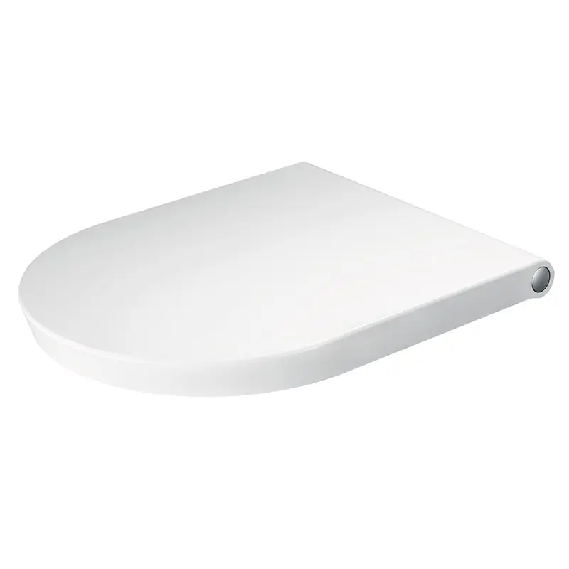Rea Toalettsits Duravit White Tulip 002709 Mjukstängande Hårdsits Vit