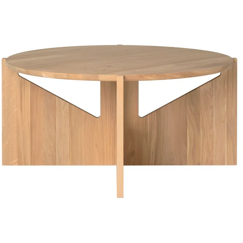 Kampanjpris Simple XL Soffbord 78 cm, Lackerad Ek