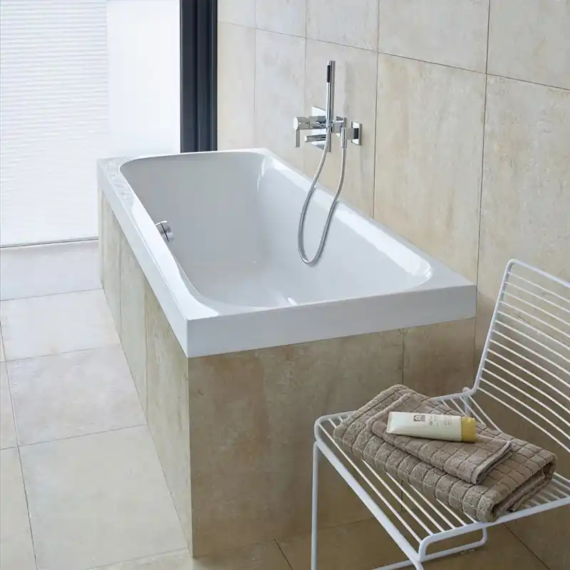 Inbyggnadsbadkar Duravit Happy D.2 Vit Erbjudande