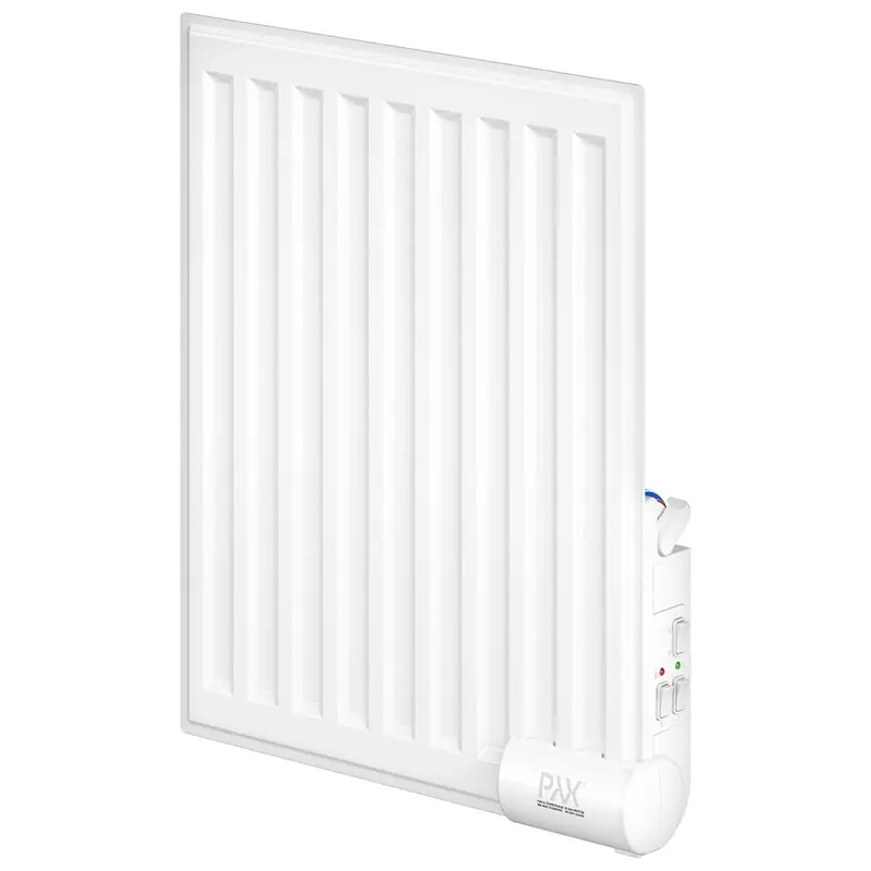 Oljefyllt Elelement Pax Enkel H500 mm Vit Fri frakt