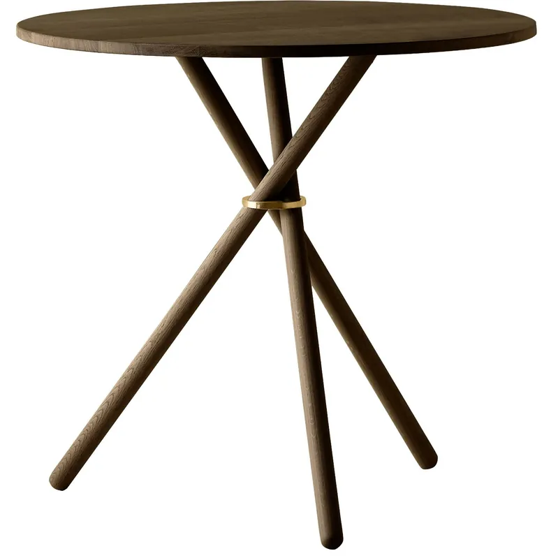Bästa pris Aldric Sidobord 80 cm, Mörk Ek
