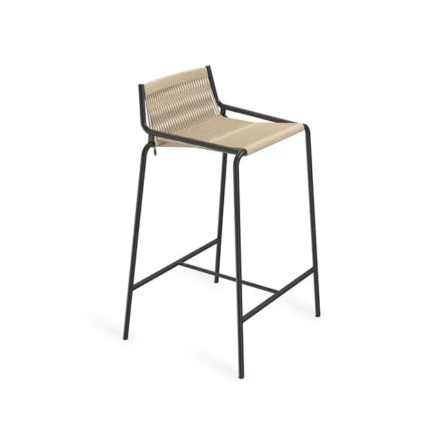Noel Barstol Svart/Linne H67 cm Expressleverans