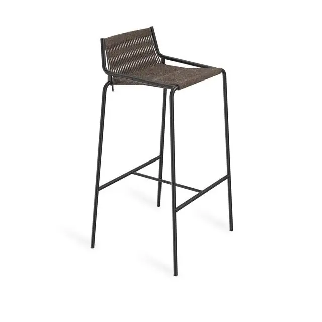 Noel Barstol H77 Svart/Mörkgrå Ull Extra rabatt