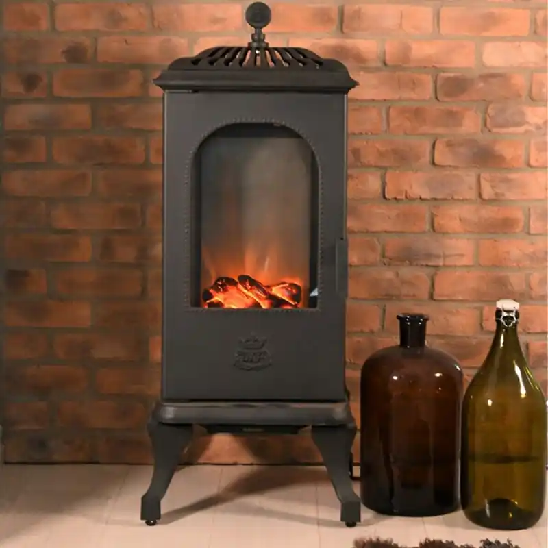 Elektrisk Kamin Westbo Victoria 1000 El 2 kW Svart Beställ nu