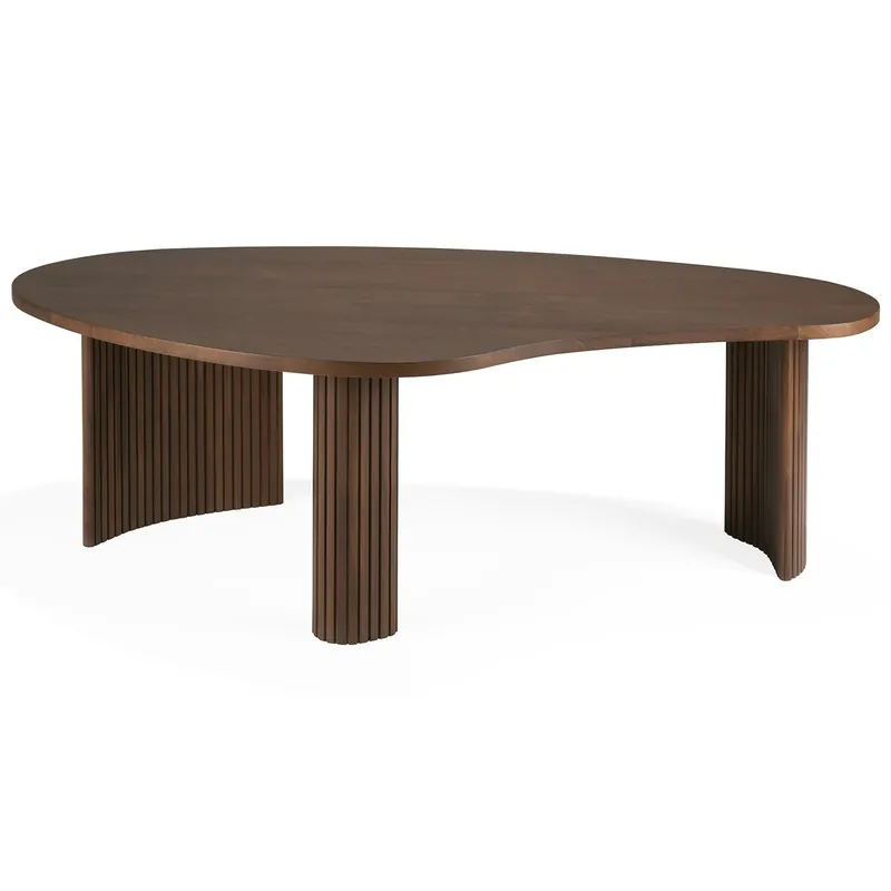 Billigare Boomerang Soffbord, Teak