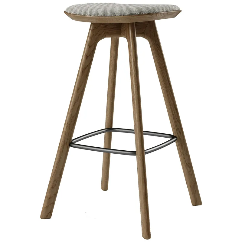 Pauline Barstol 75 cm, Rökt Ek / Hallingdal Grå Beställ idag