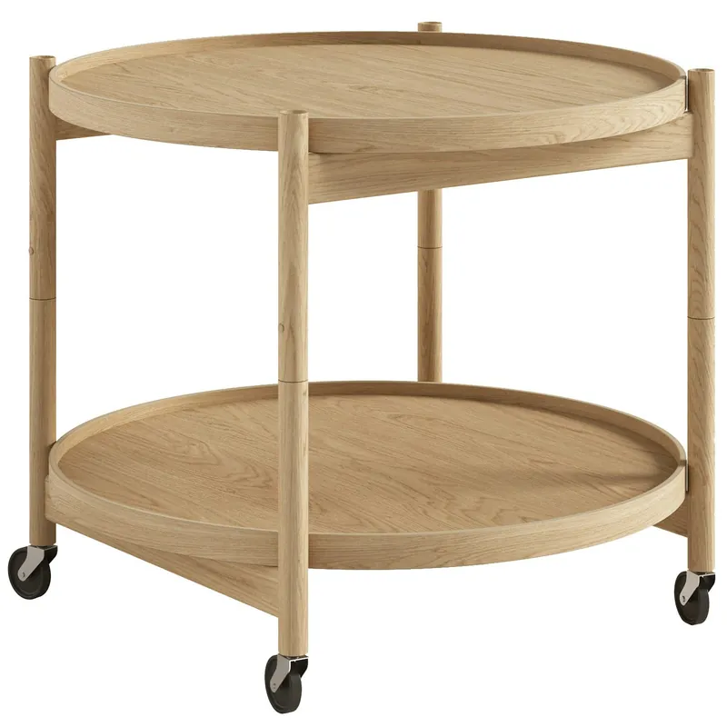 Bølling Brickbord Ø60 cm, Oljad Ek Bästa pris