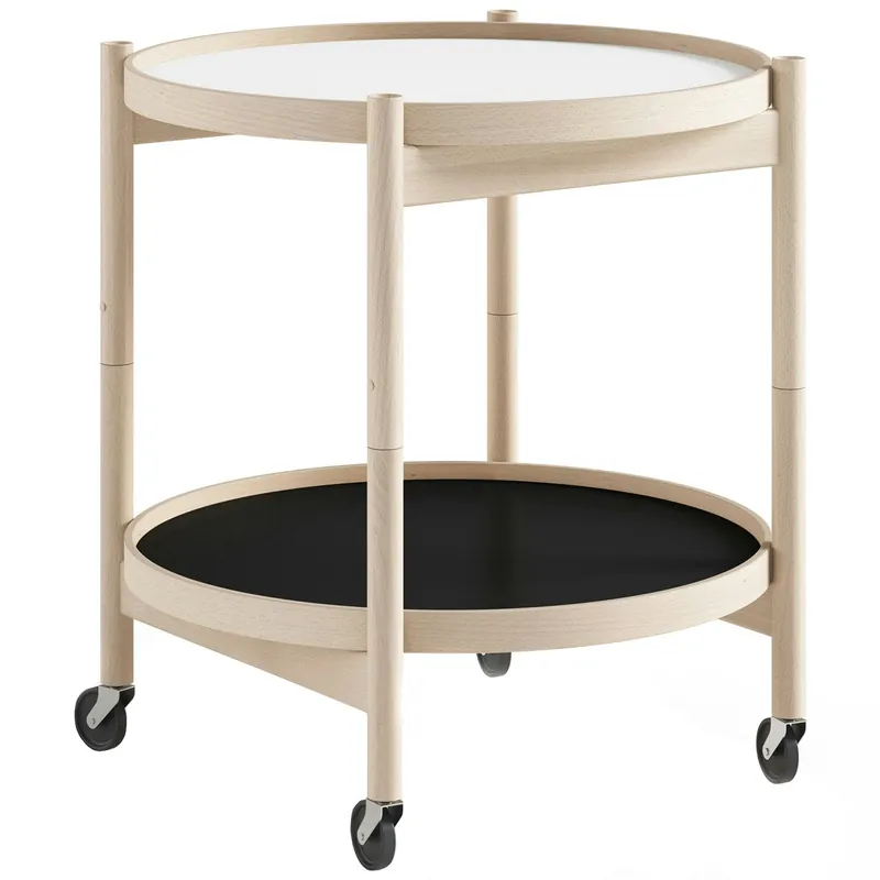 Köp nu Bølling Brickbord Ø50 cm, Obehandlad Bok / Bas