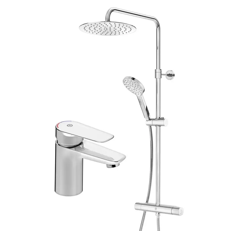 Billigare Blandarpaket Gustavsberg Atlantic 160 cc Krom