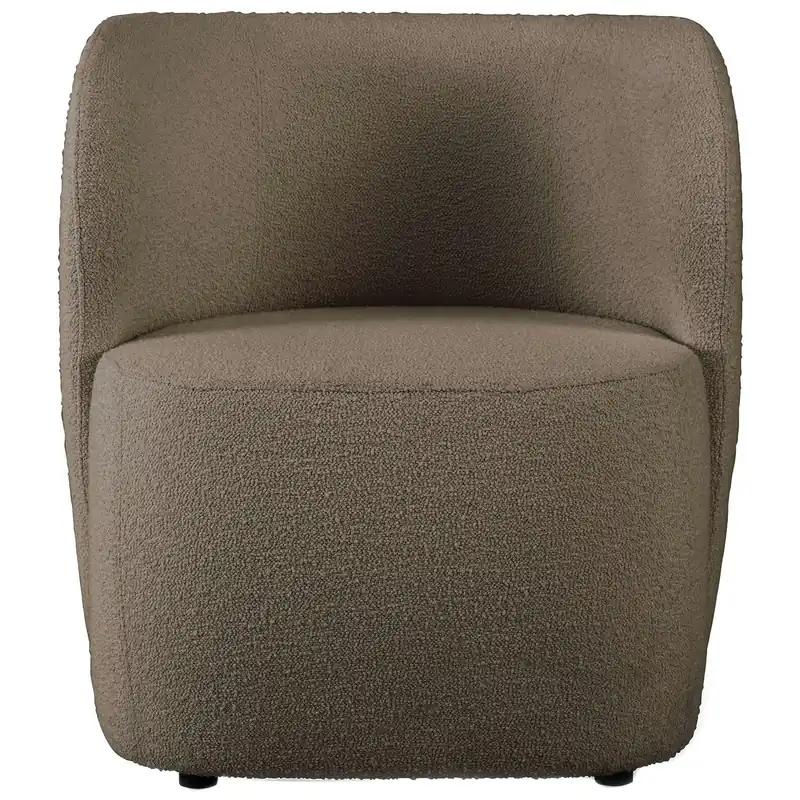 Kampanj Cap Fåtölj Bouclé, Taupe