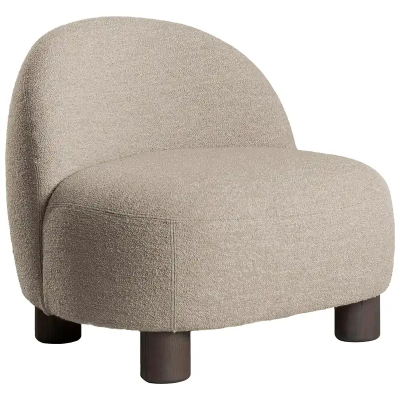 Karla Fåtölj Bouclé, Sand Kampanjpris