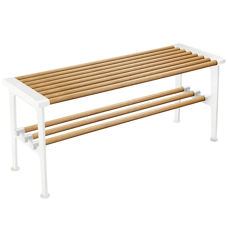 Fynd Nostalgi Bänk 100 cm, Ek / Vit