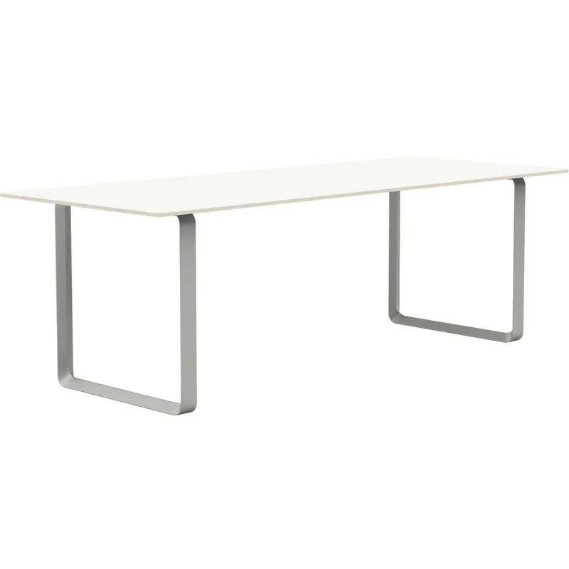 70/70 Bord 85x170 cm, Laminat Vit / Grå Kundfavorit