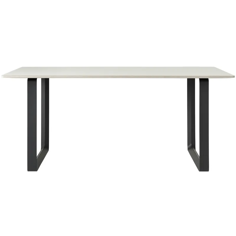 70/70 Bord 85x170 cm, Laminat Vit / Svart Bästa pris