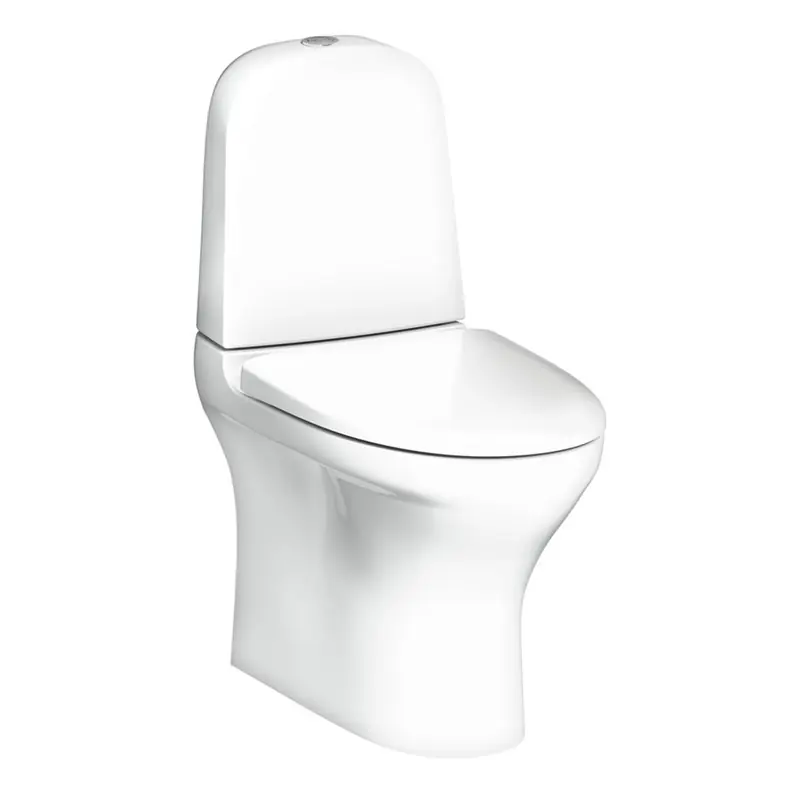 Billigare Toalettstol Gustavsberg Estetic 8300 Hygienic Flush för Limning