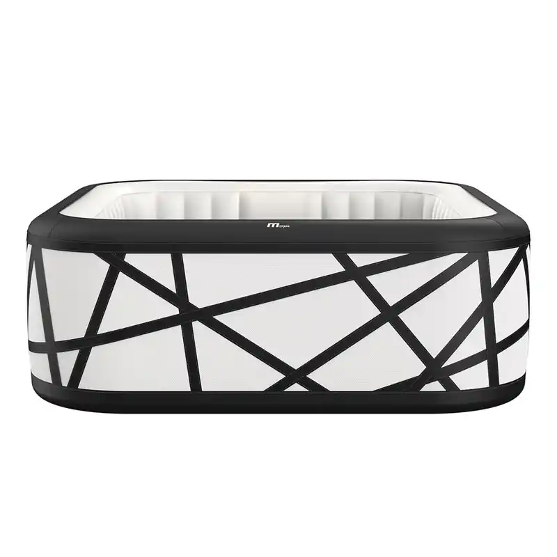 Uppblåsbart Spabad MSpa Soho P-SH063 Premium 930 l Vit/Svart Erbjudandepris