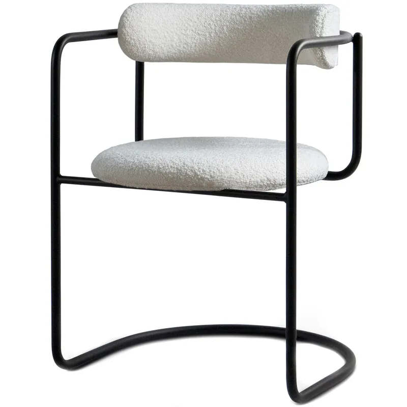 FF Cantilever Stol, Ivory Karakorum / Svart Erbjudande