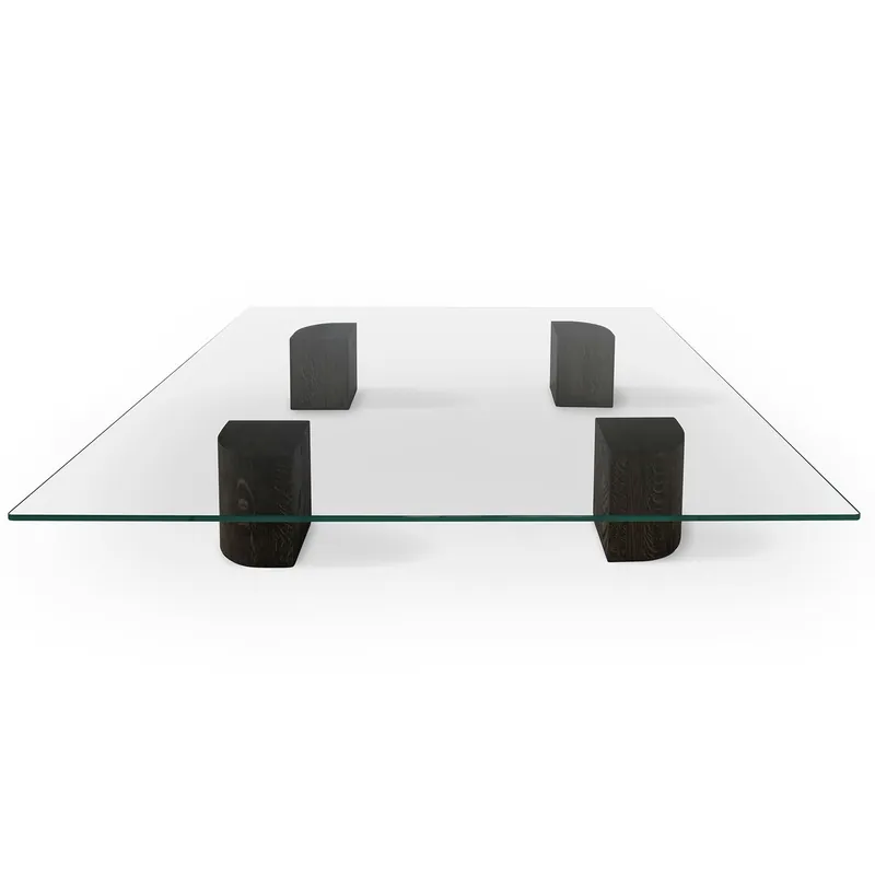 Endast denna vecka Quarter Soffbord Rökt Ek, 70x120 cm