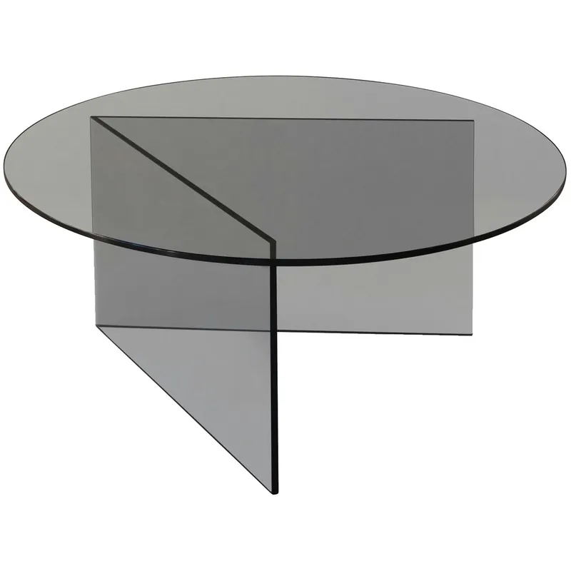 Sista chansen Pond Soffbord Ø80 cm, Grey Smoke