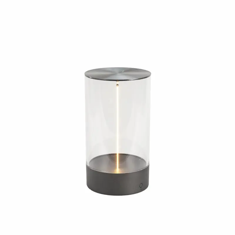 Bordslampa Konstsmide Edison M 7848 USB Mörkgrå Säker betalning
